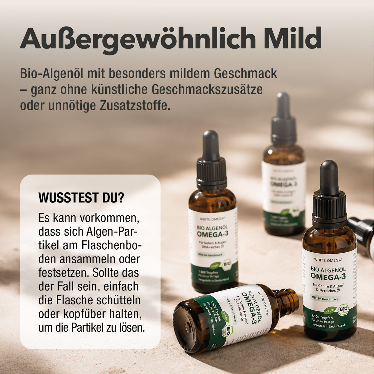 Bio Omega-3 Algenöl Tropfen