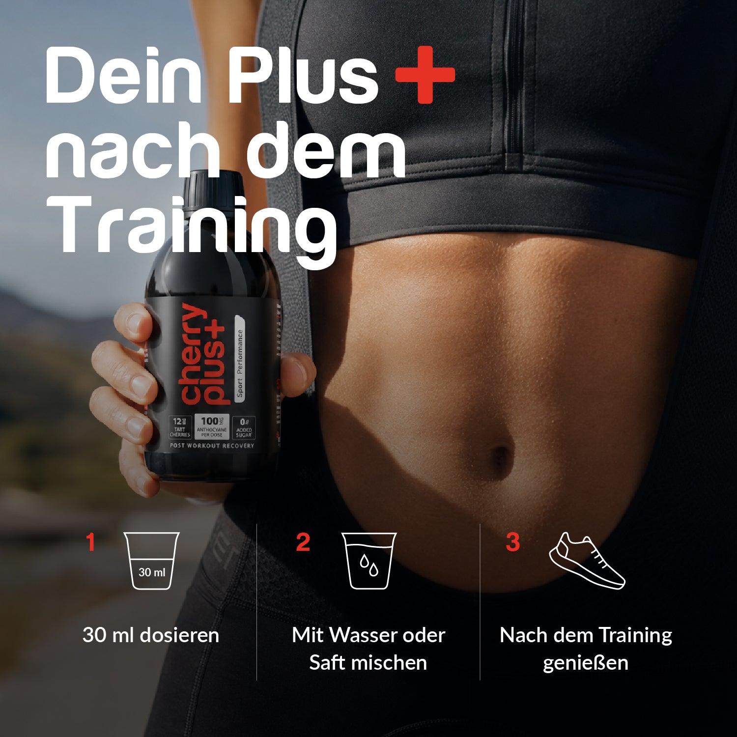 Cherry PLUS Sport Performance - Recovery Drink - Cellavent Healthcare