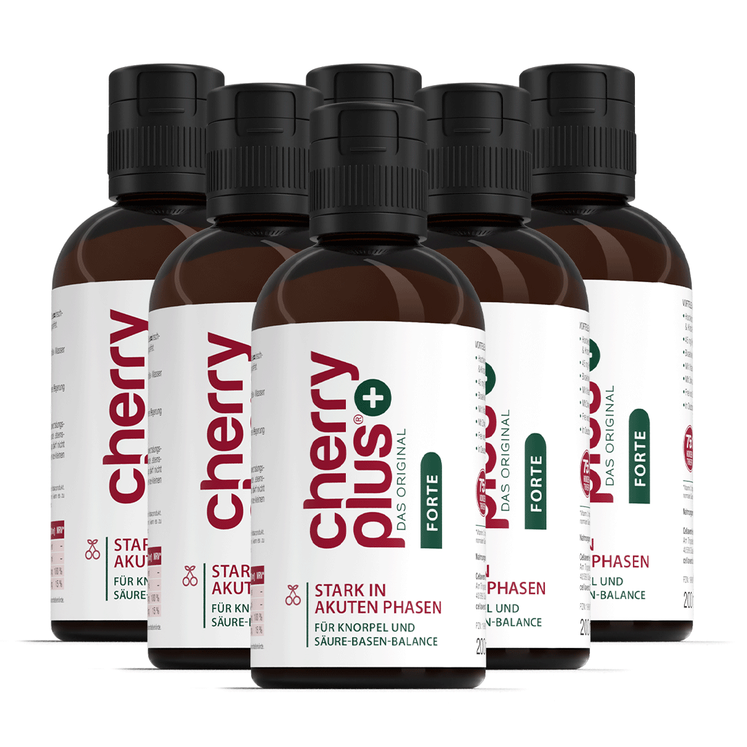 Cherry PLUS Forte Konzentrat - Hochkonzentriertes Sauerkirschkonzentrat mit Vitamin C und Zink - Cellavent Healthcare