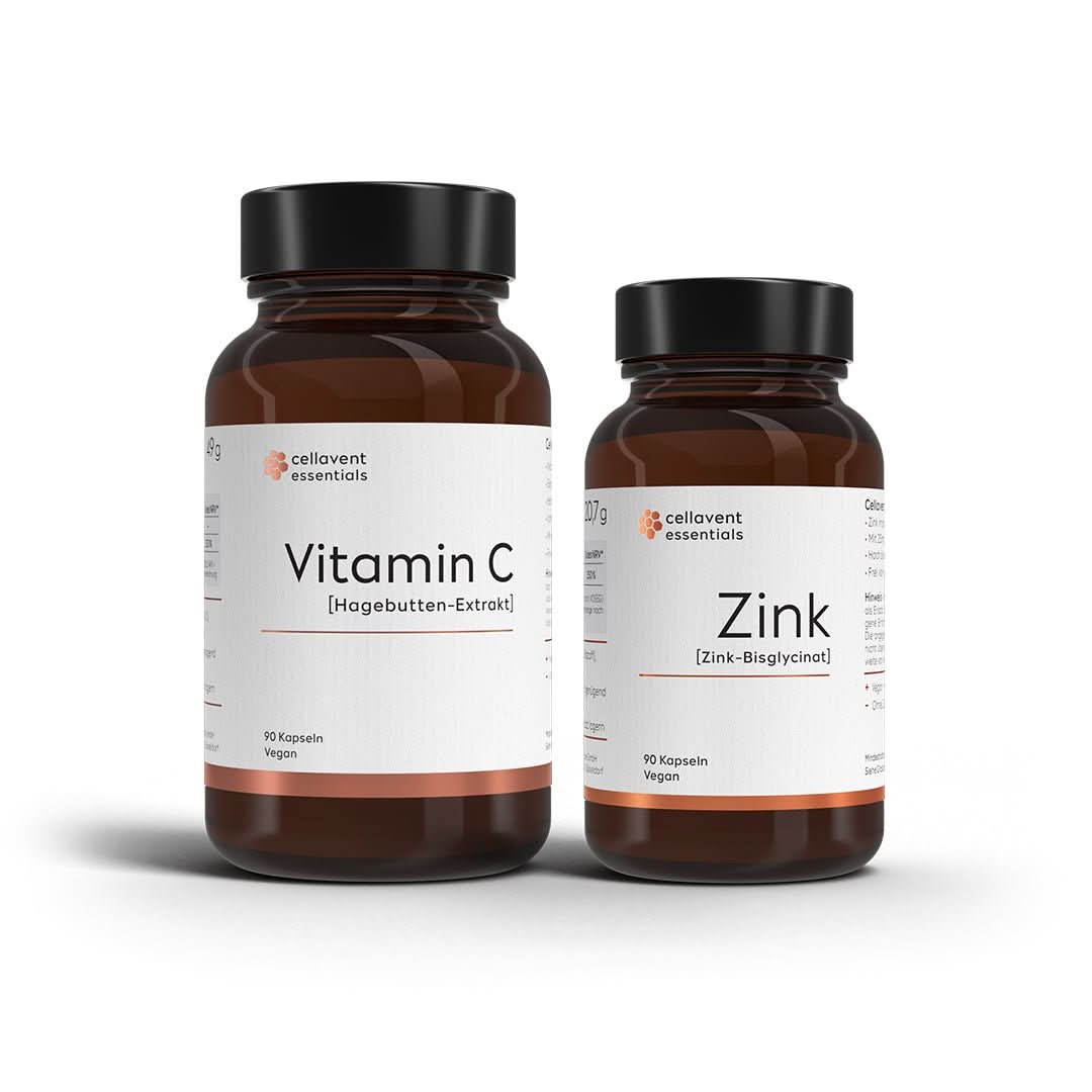ImmunBalance - Zink & Vitamin C Bundle - Cellavent Healthcare