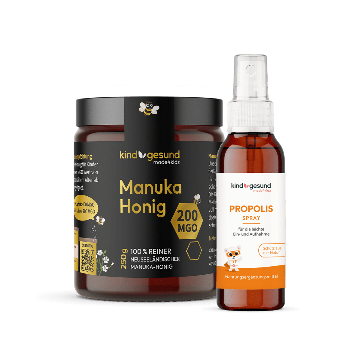 Kids Manuka & Propolis Bundle - Cellavent Healthcare