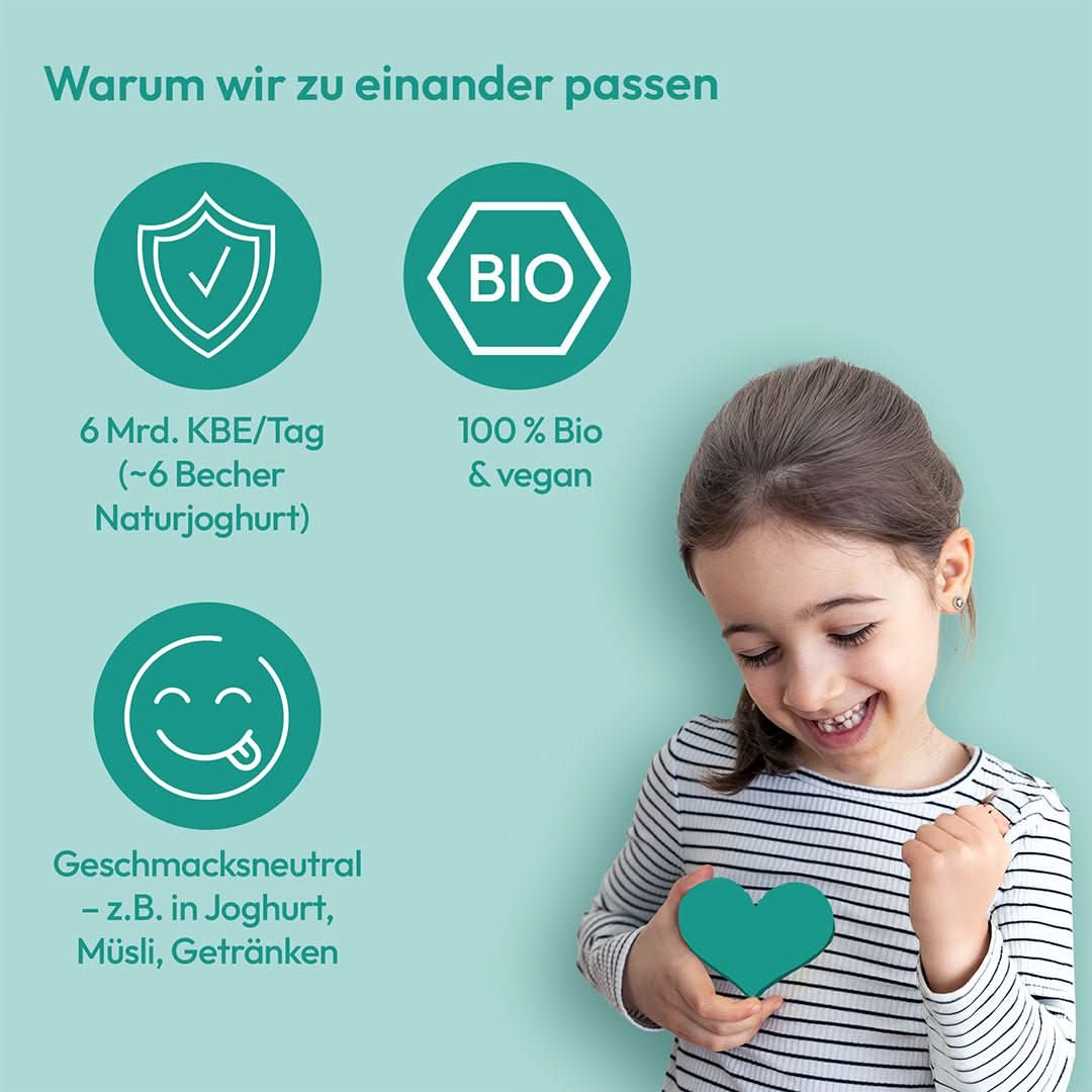 Probio Kids – Probiotisches Pulver für Kinder zur Unterstützung der Darmflora & Immunsystem - Cellavent Healthcare