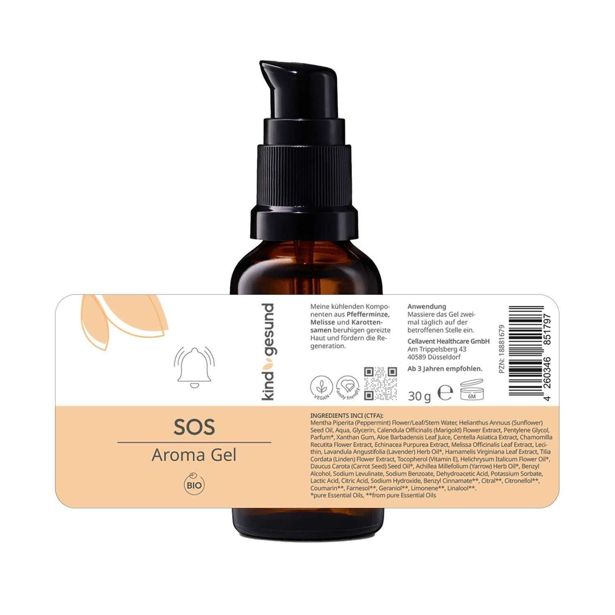 SOS Aroma Gel - Cellavent Healthcare