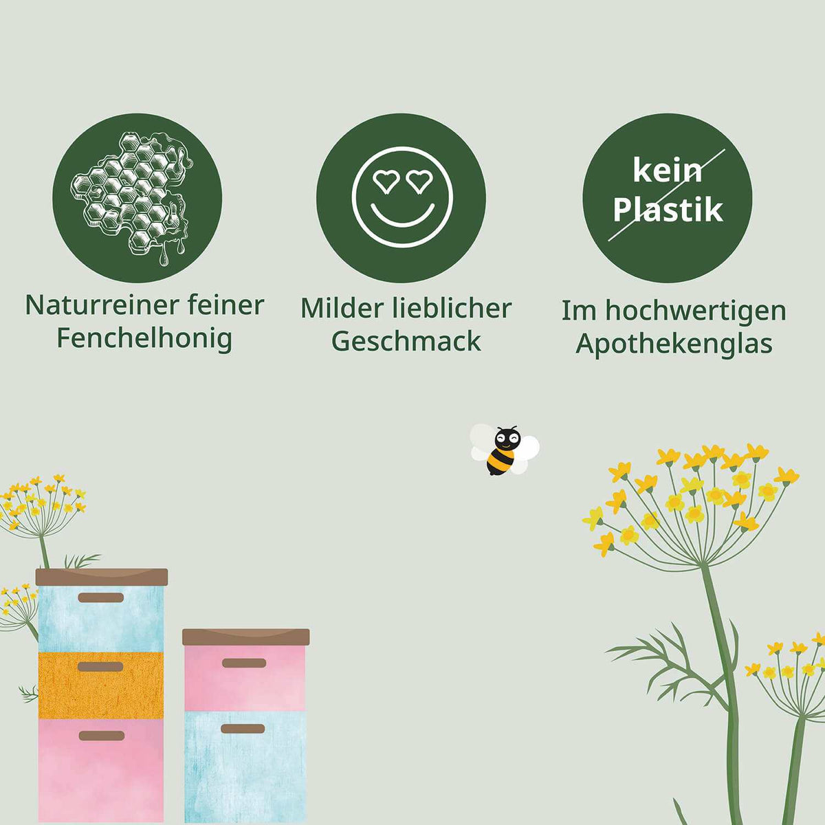 Fenchelhonig für Kinder - Cellavent Healthcare