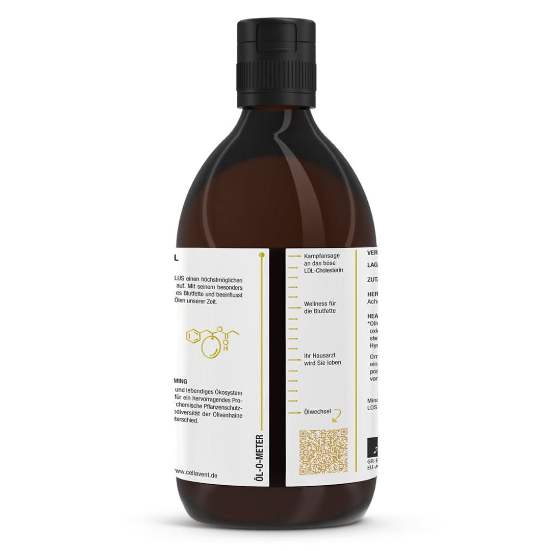 Ultra High Phenolic Olivenöl - O'Liv PLUS - Cellavent Healthcare