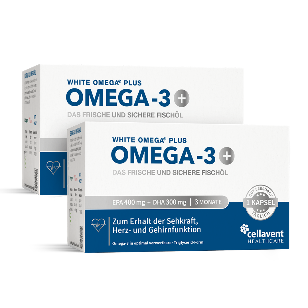 Omega-3 Kapseln mit 800 mg – WHITE OMEGA PLUS