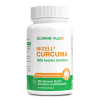 Acurmin PLUS® Dose – Mizell-Kurkuma Kapseln in der Dose