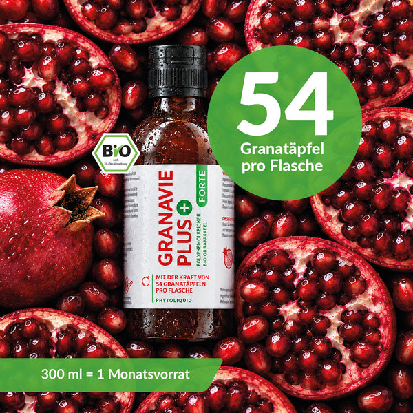 Bio Granatapfelsaft Konzentrat - Granavie PLUS Forte