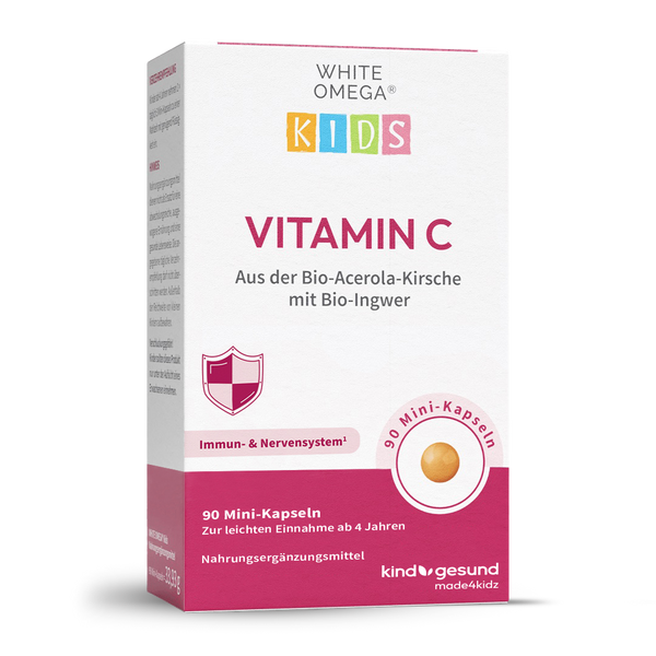 Vitamin C Kapseln für Kinder - WHITE OMEGA Kids