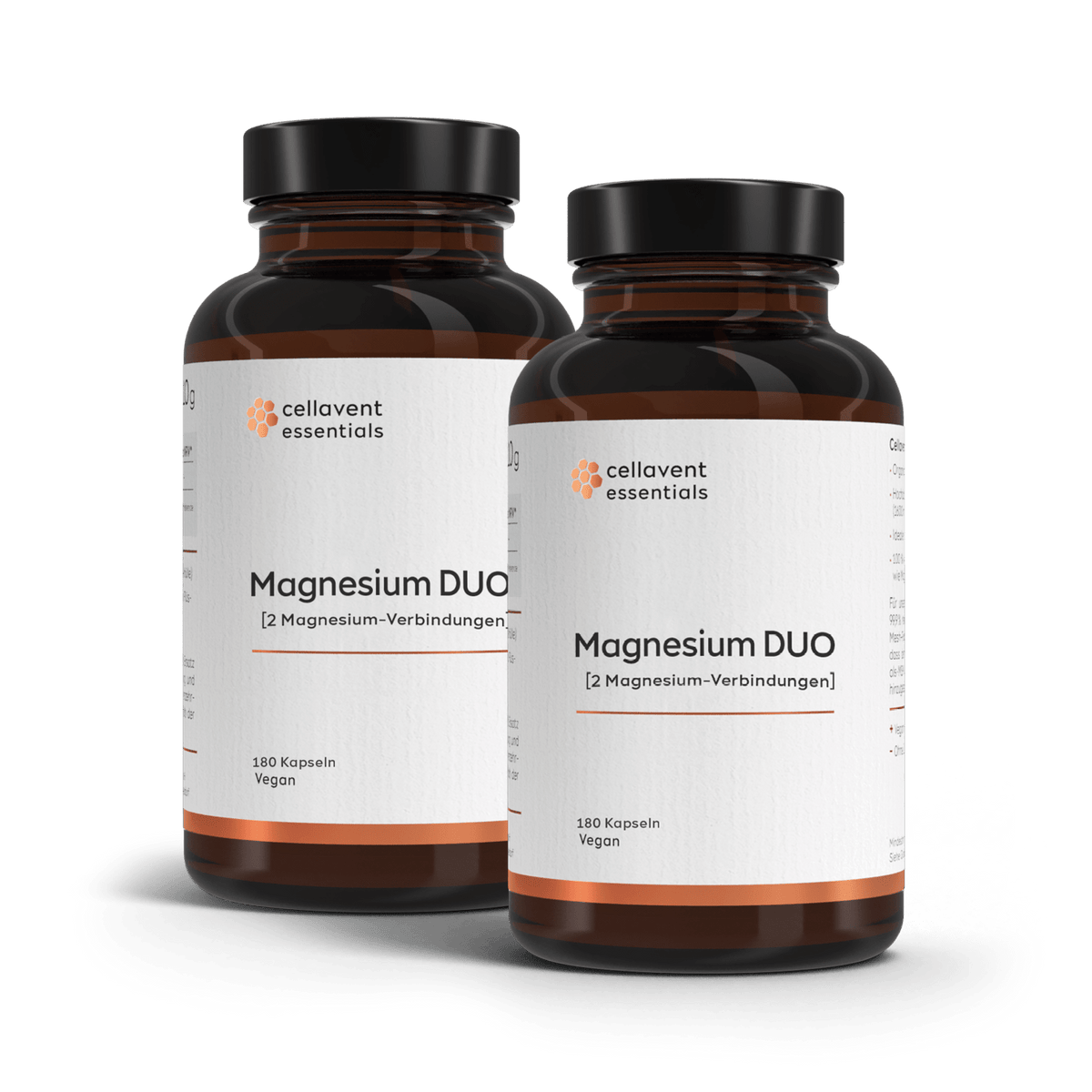 Magnesium DUO [2 Magnesium - Verbindungen] - Cellavent Healthcare