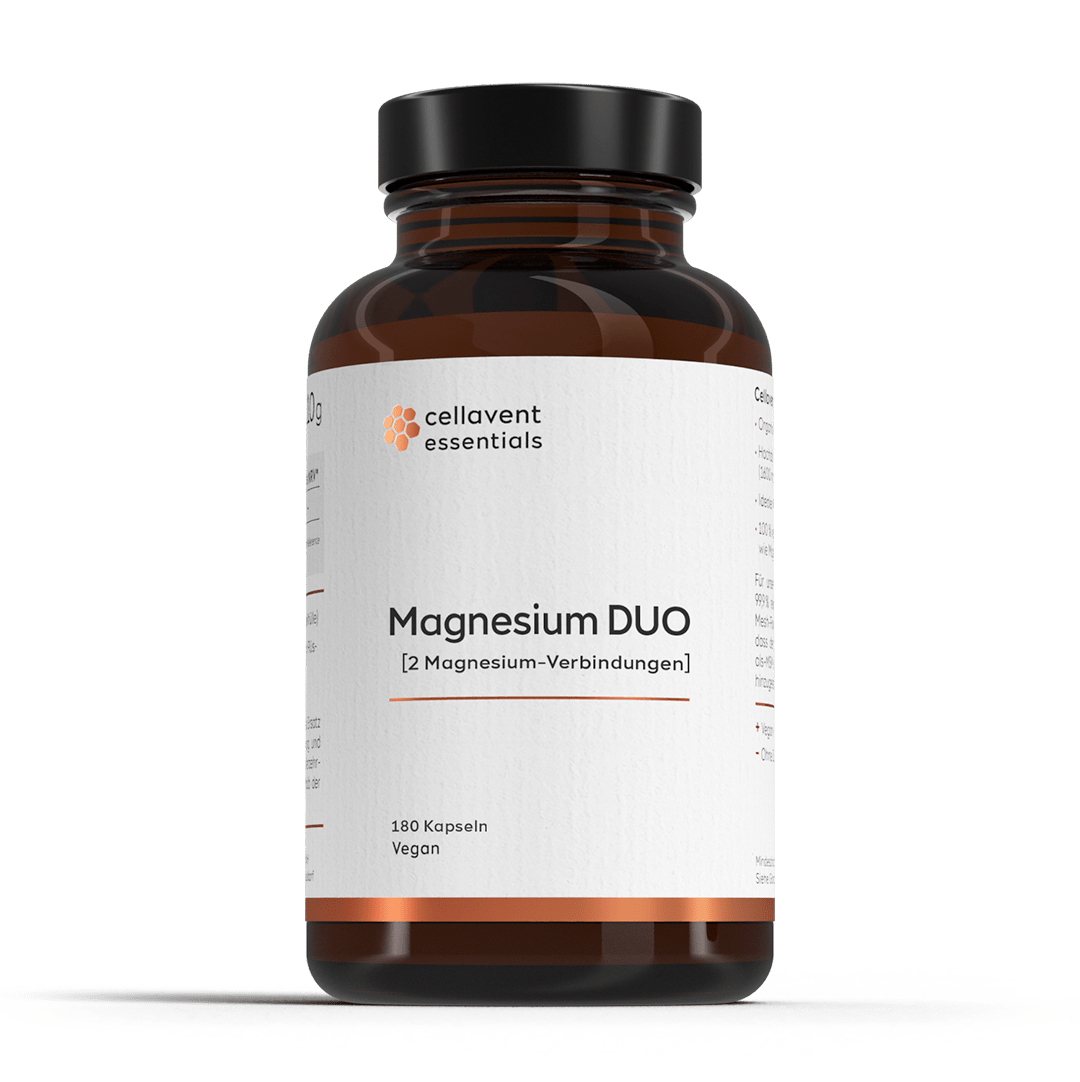 Magnesium DUO [2 Magnesium - Verbindungen] - Cellavent Healthcare