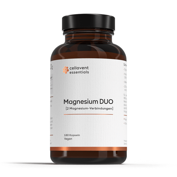 Magnesium DUO [2 Magnesium - Verbindungen] - Cellavent Healthcare