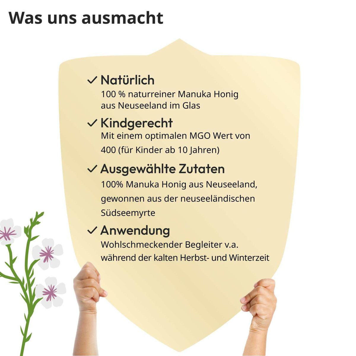 Manuka Honig für Kinder 400 MGO - Cellavent Healthcare